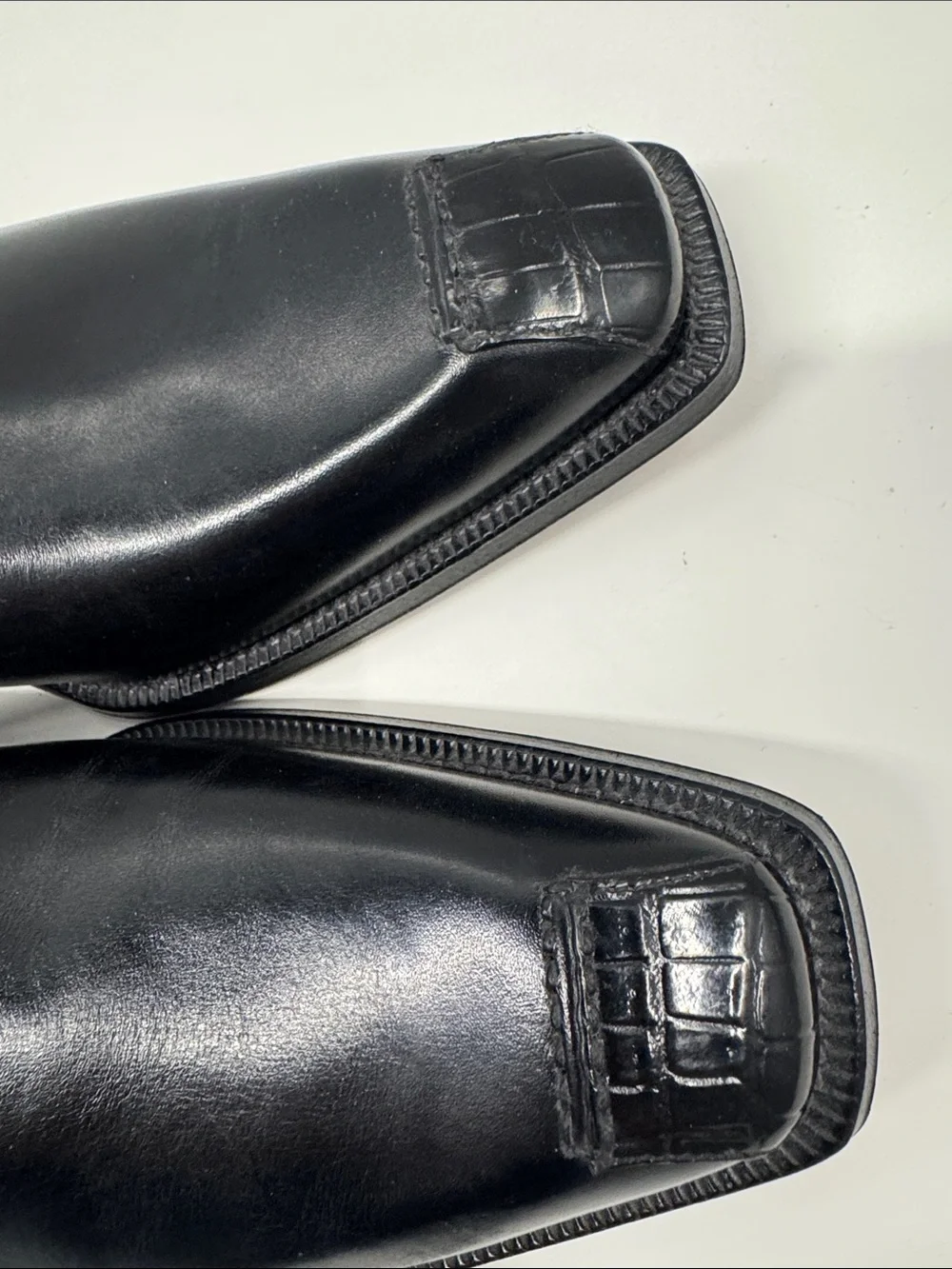 Romano Martegani Real Alligator 🐊 Leather Lace-Up Derby Shoes with Textured Vamp